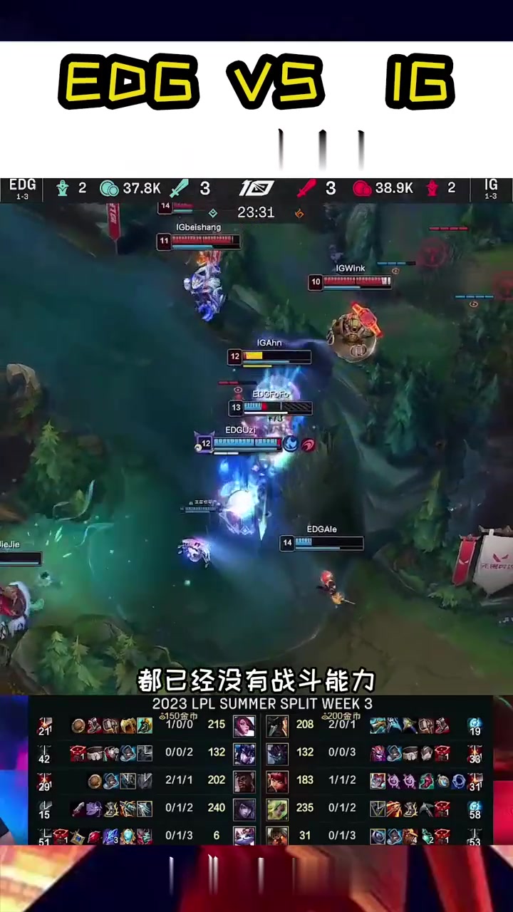 关于EDG战胜IG，Scout中路完美发挥的信息