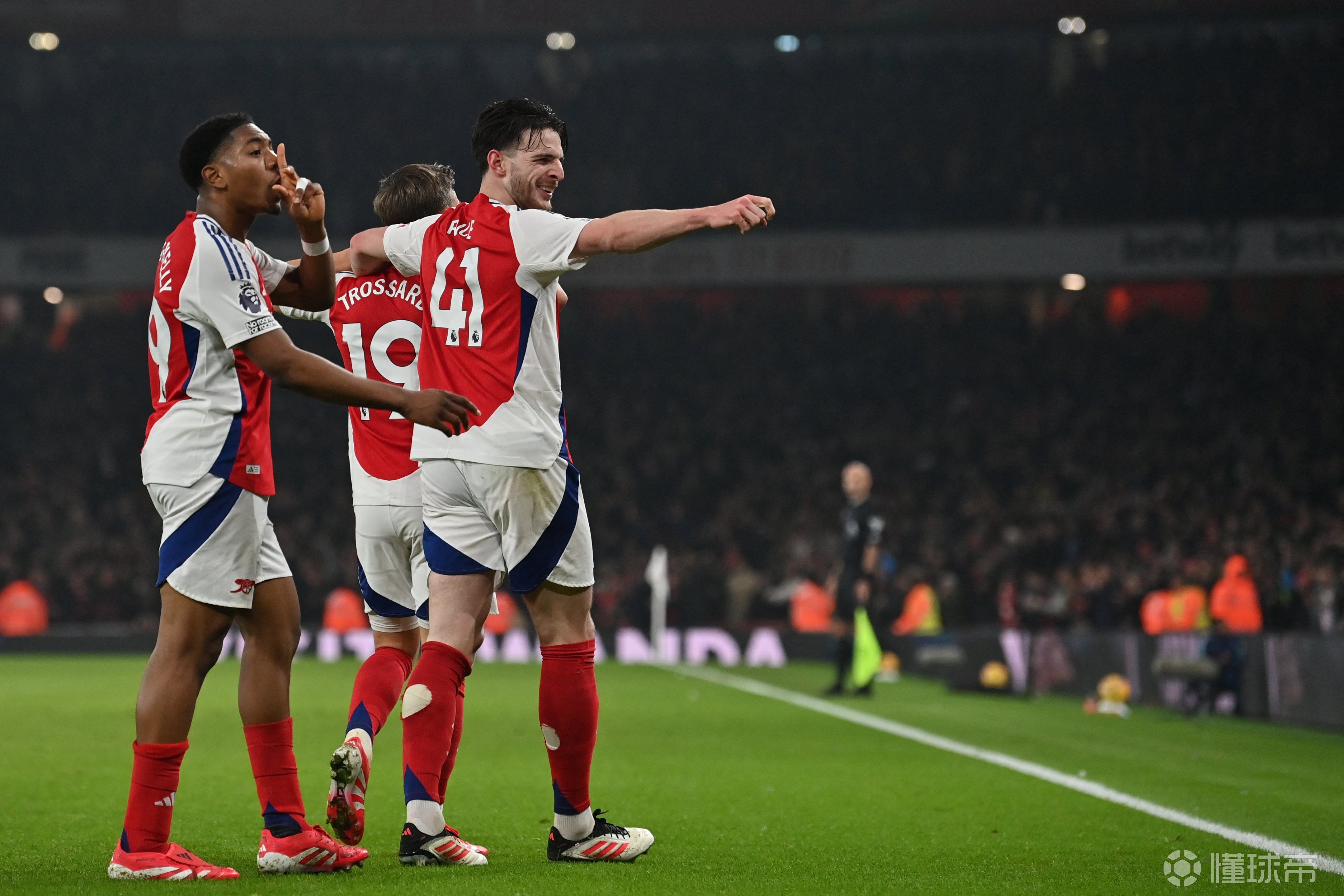 阿森纳主场一球小胜，连胜达四场